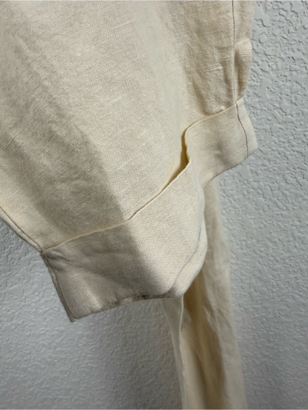 Madewell Linen Blend Jumpsuit | Puff Sleeve Utility Romper | NWT | XL - Picture 10 of 13